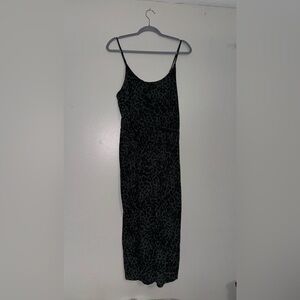 Midi Cheetah Print Summer Dress